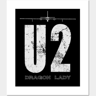 U2 Dragon Lady Spy Plane Posters and Art